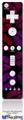 Wii Remote Controller Face ONLY Skin - Red Pink And Black Lips