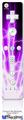 Wii Remote Controller Face ONLY Skin - Lightning Purple