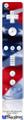 Wii Remote Controller Face ONLY Skin - American USA Flag (Ole Glory)