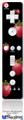Wii Remote Controller Face ONLY Skin - Strawberries on Black