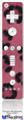Wii Remote Controller Face ONLY Skin - Leopard Skin Pink