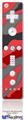 Wii Remote Controller Face ONLY Skin - Camouflage Red