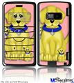 LG enV2 Skin - Puppy Dogs on Pink