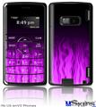 LG enV2 Skin - Fire Flames Purple