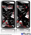 LG enV2 Skin - Abstract 02 Red
