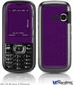 LG Rumor 2 Skin - Carbon Fiber Purple