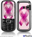 LG Rumor 2 Skin - Fight Like a Girl Breast Cancer Pink Ribbon on Pink
