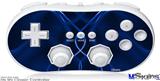 Wii Classic Controller Skin - Abstract 01 Blue