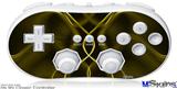 Wii Classic Controller Skin - Abstract 01 Yellow