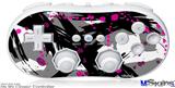 Wii Classic Controller Skin - Abstract 02 Pink