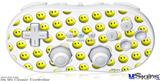 Wii Classic Controller Skin - Smileys on White