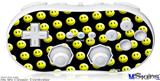 Wii Classic Controller Skin - Smileys on Black