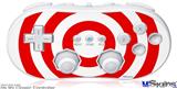 Wii Classic Controller Skin - Bullseye Red and White