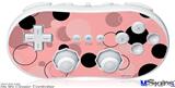 Wii Classic Controller Skin - Lots of Dots Pink on Pink