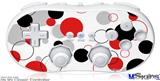 Wii Classic Controller Skin - Lots of Dots Red on White