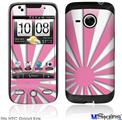 HTC Droid Eris Skin - Rising Sun Japanese Pink