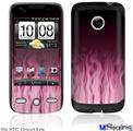 HTC Droid Eris Skin - Fire Flames Pink