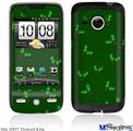 HTC Droid Eris Skin - Holly Leaves on Green