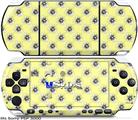 Sony PSP 3000 Skin - Kearas Daisies Yellow