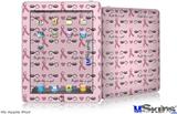 iPad Skin - Fight Like A Girl Breast Cancer Ribbons and Hearts