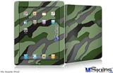 iPad Skin - Camouflage Green