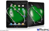 iPad Skin - Barbwire Heart Green