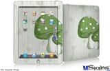 iPad Skin - Mushrooms Green