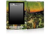 Vincent Van Gogh Landscape With Couple Walking And Crescent Moon - Decal Style Skin for Amazon Kindle DX