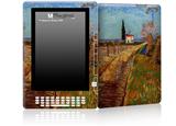 Vincent Van Gogh Path Through A Field With Willows - Decal Style Skin for Amazon Kindle DX