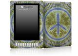 Tie Dye Peace Sign 102 - Decal Style Skin for Amazon Kindle DX