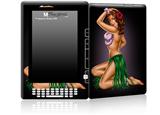 Hula Girl Pin Up - Decal Style Skin for Amazon Kindle DX