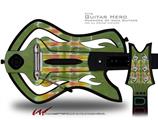 Tie Dye Spine 101 Decal Style Skin - fits Warriors Of Rock Guitar Hero Guitar (GUITAR NOT INCLUDED)