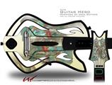 Diver Decal Style Skin - fits Warriors Of Rock Guitar Hero Guitar (GUITAR NOT INCLUDED)