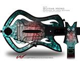Crystal Decal Style Skin - fits Warriors Of Rock Guitar Hero Guitar (GUITAR NOT INCLUDED)