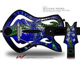 Hyperspace Entry Decal Style Skin - fits Warriors Of Rock Guitar Hero Guitar (GUITAR NOT INCLUDED)