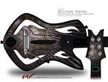 Hollow Decal Style Skin - fits Warriors Of Rock Guitar Hero Guitar (GUITAR NOT INCLUDED)