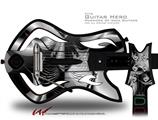 Positive Negative Decal Style Skin - fits Warriors Of Rock Guitar Hero Guitar (GUITAR NOT INCLUDED)