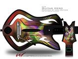Prismatic Decal Style Skin - fits Warriors Of Rock Guitar Hero Guitar (GUITAR NOT INCLUDED)