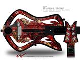 Reaction Decal Style Skin - fits Warriors Of Rock Guitar Hero Guitar (GUITAR NOT INCLUDED)