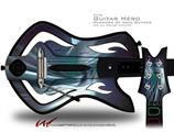 Icy Decal Style Skin - fits Warriors Of Rock Guitar Hero Guitar (GUITAR NOT INCLUDED)