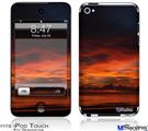 iPod Touch 4G Decal Style Vinyl Skin - Maderia Sunset