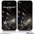 iPhone 4 Decal Style Vinyl Skin - Bang (DOES NOT fit newer iPhone 4S)