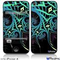 iPhone 4 Decal Style Vinyl Skin - Druids Play (DOES NOT fit newer iPhone 4S)
