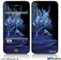 iPhone 4 Decal Style Vinyl Skin - Midnight (DOES NOT fit newer iPhone 4S)