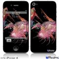 iPhone 4 Decal Style Vinyl Skin - Pink Flamingos (DOES NOT fit newer iPhone 4S)