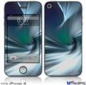 iPhone 4 Decal Style Vinyl Skin - Icy (DOES NOT fit newer iPhone 4S)