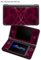 Abstract 01 Pink - Decal Style Skin fits Nintendo DSi XL (DSi SOLD SEPARATELY)
