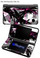 Abstract 02 Pink - Decal Style Skin fits Nintendo DSi XL (DSi SOLD SEPARATELY)
