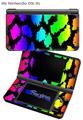Rainbow Leopard - Decal Style Skin fits Nintendo DSi XL (DSi SOLD SEPARATELY)