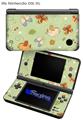 Birds Butterflies and Flowers - Decal Style Skin fits Nintendo DSi XL (DSi SOLD SEPARATELY)